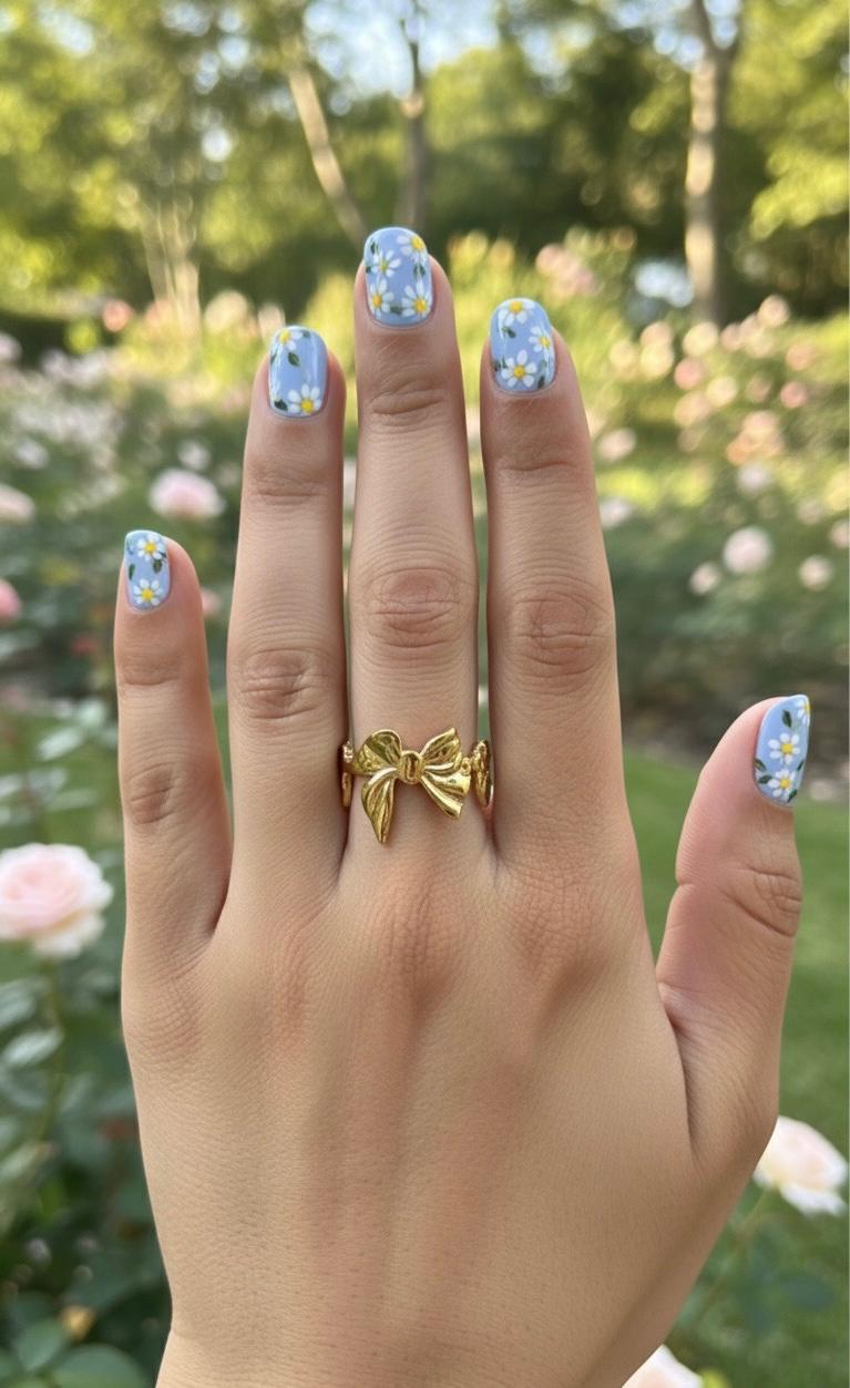Bow Ring – Adjustable Feminine Charm
