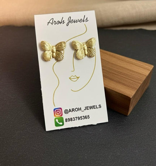 Butterfly Stud Earrings